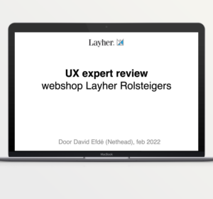 Layher UX review